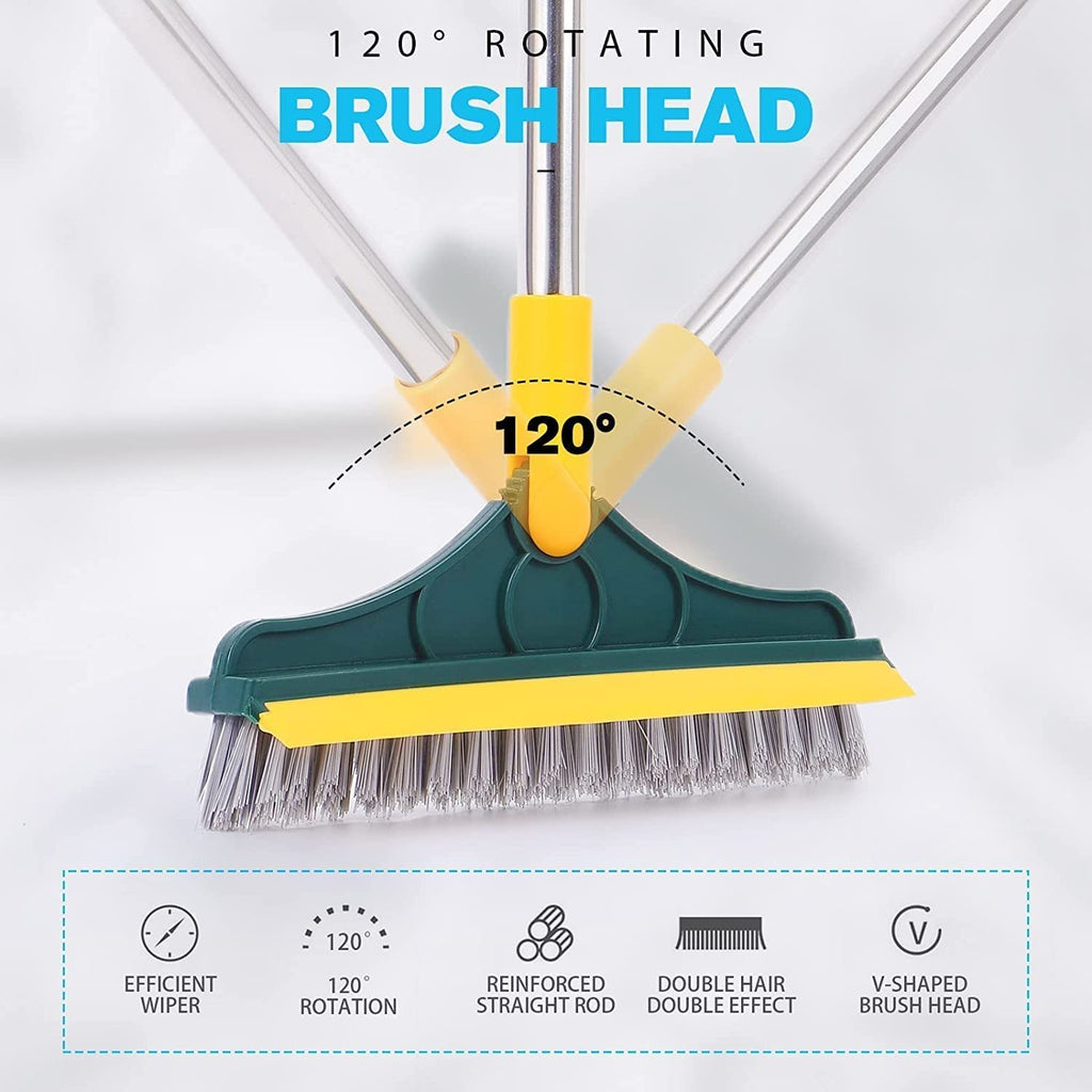 Cleaning Brush With 120° Rotatable Head