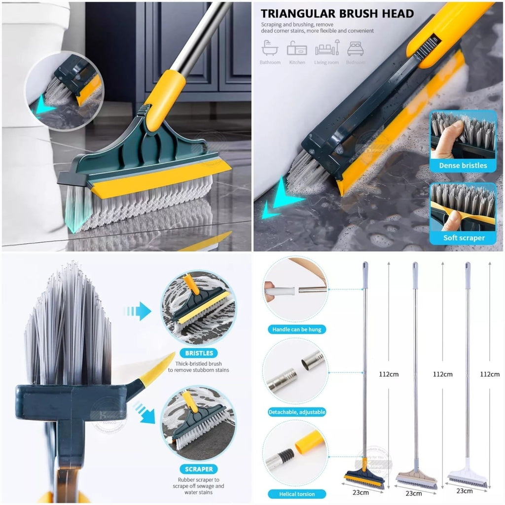 Cleaning Brush With 120° Rotatable Head