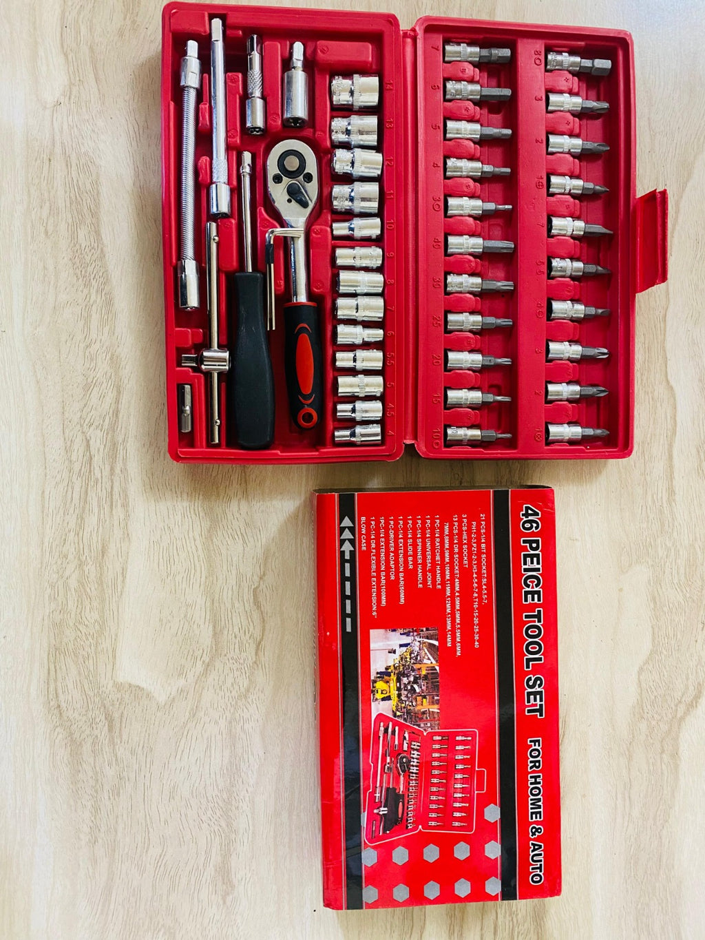 46-Piece Socket Wrench Set