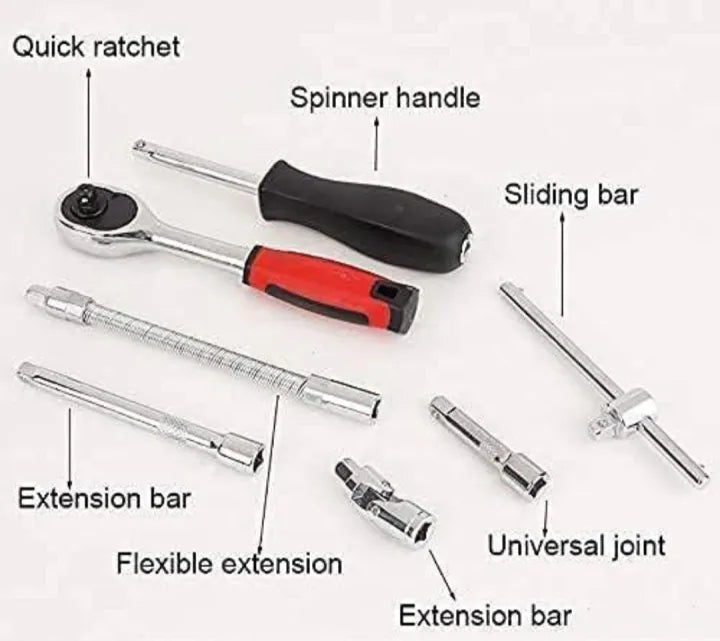 46-Piece Socket Wrench Set