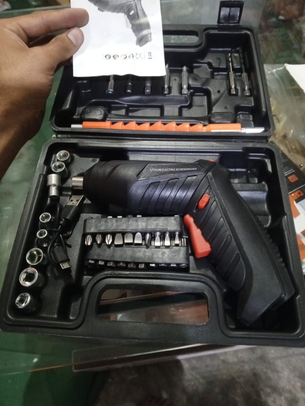 Rechargeable Electric Screwdriver Set