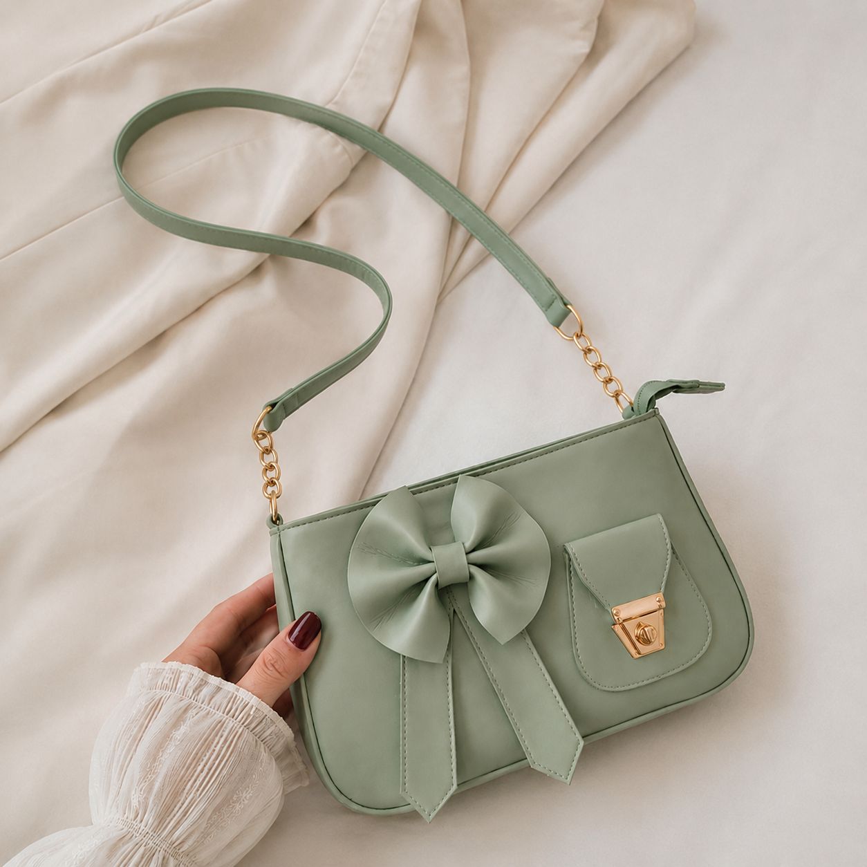 Bella Bow Shoulder Bag