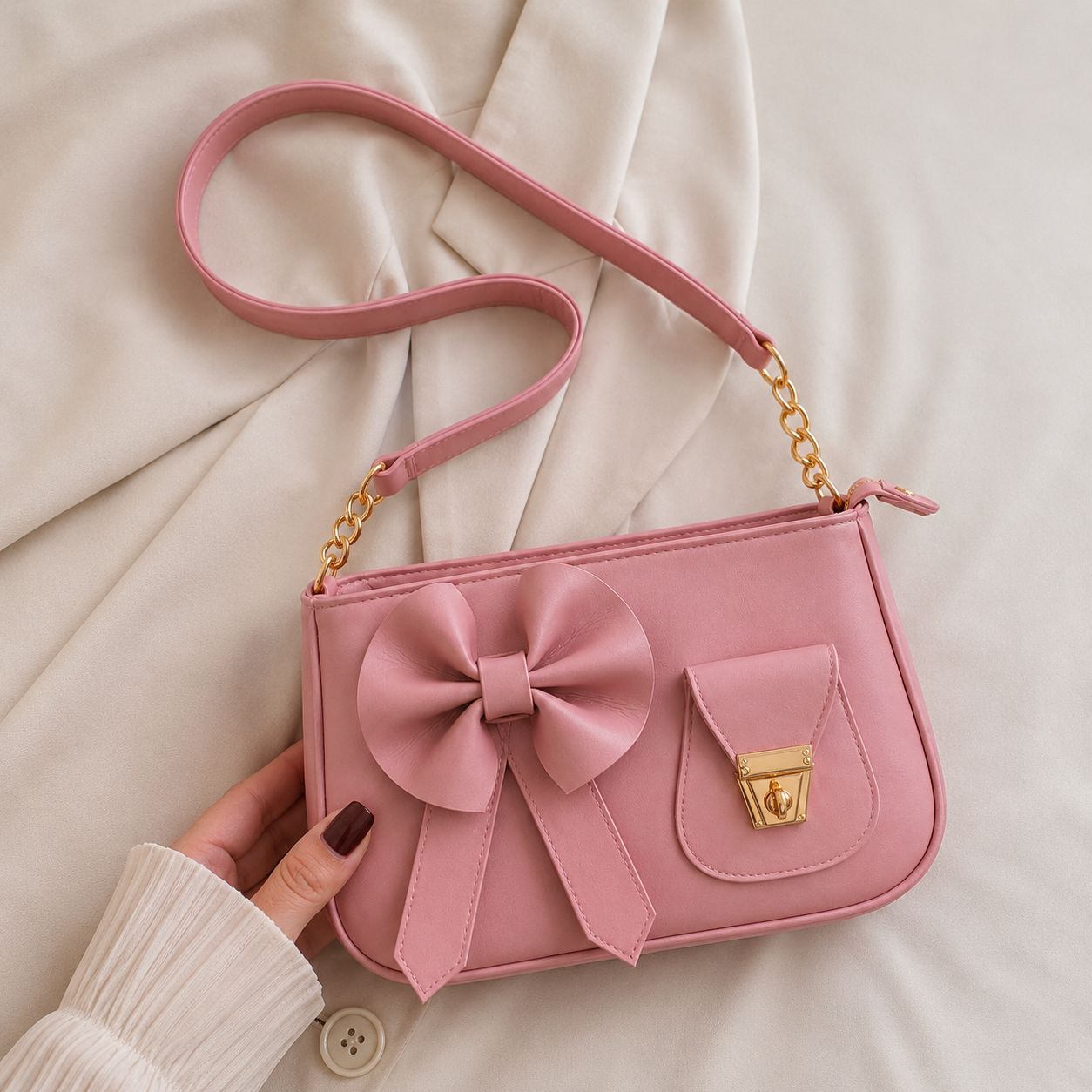 Bella Bow Shoulder Bag