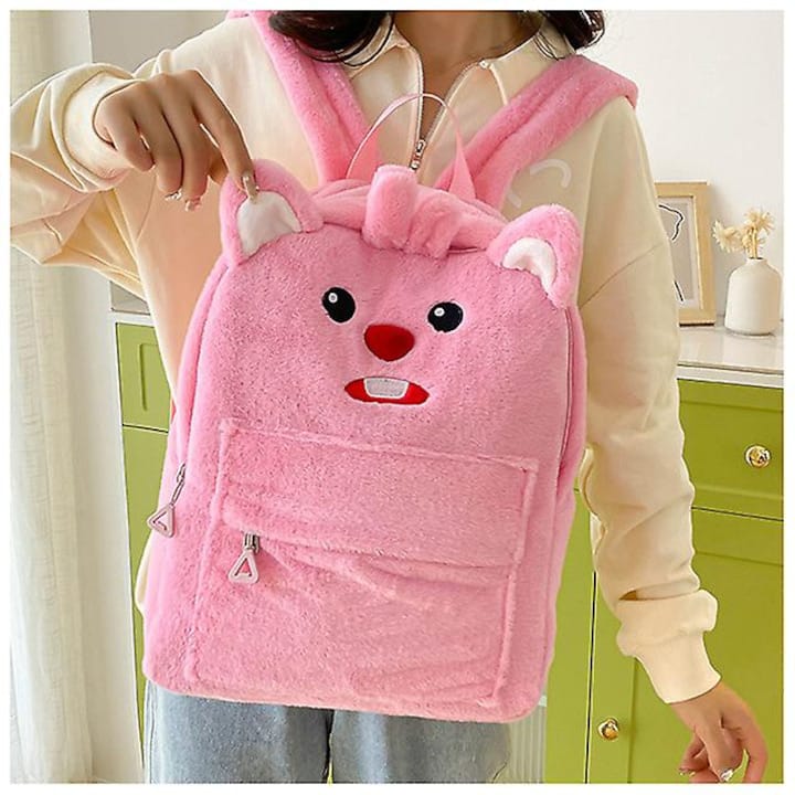 Cute Bunny Plush Backpack