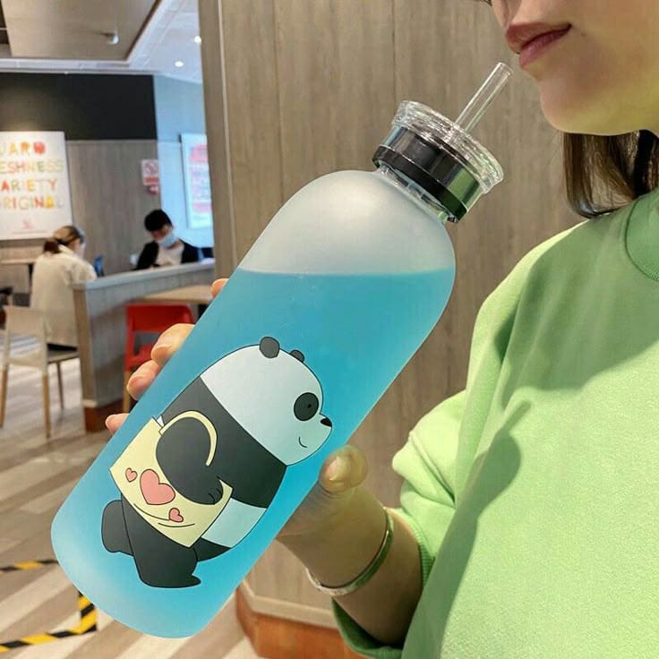 Cute Cartoon Design Water Bottle