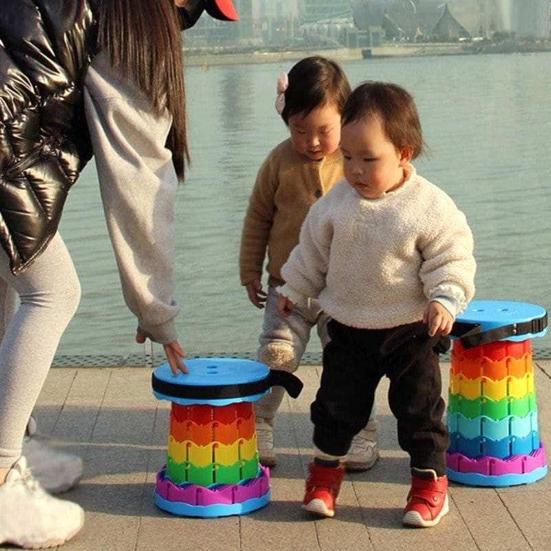 Adjustable Portable Folding Stool