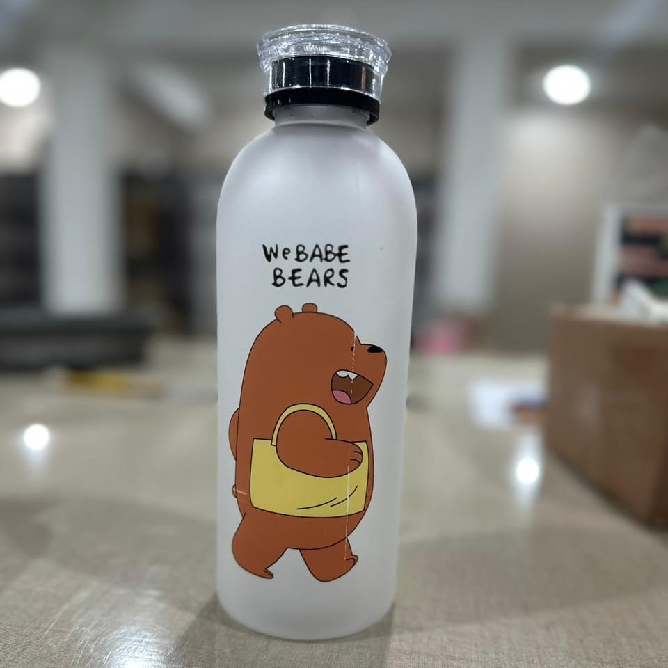 Cute Cartoon Design Water Bottle