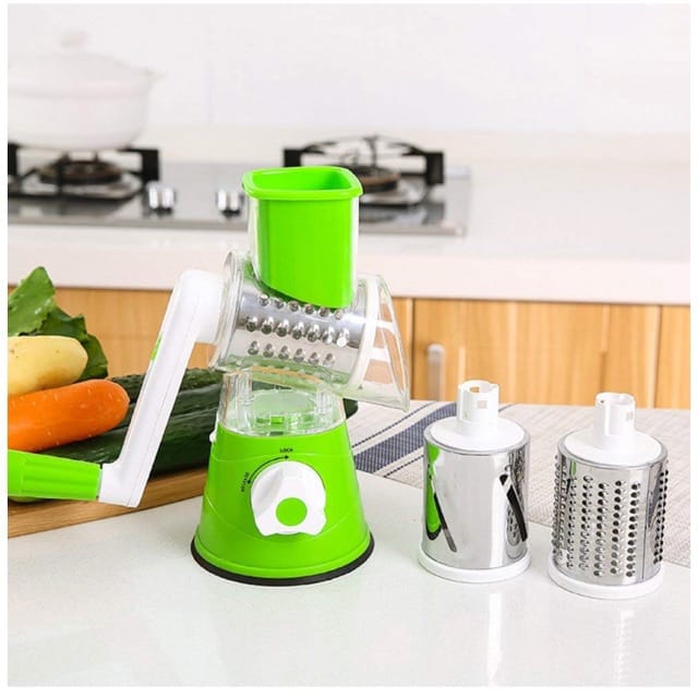 Multifunctional Hand Crank Drum Vegetable Cutter