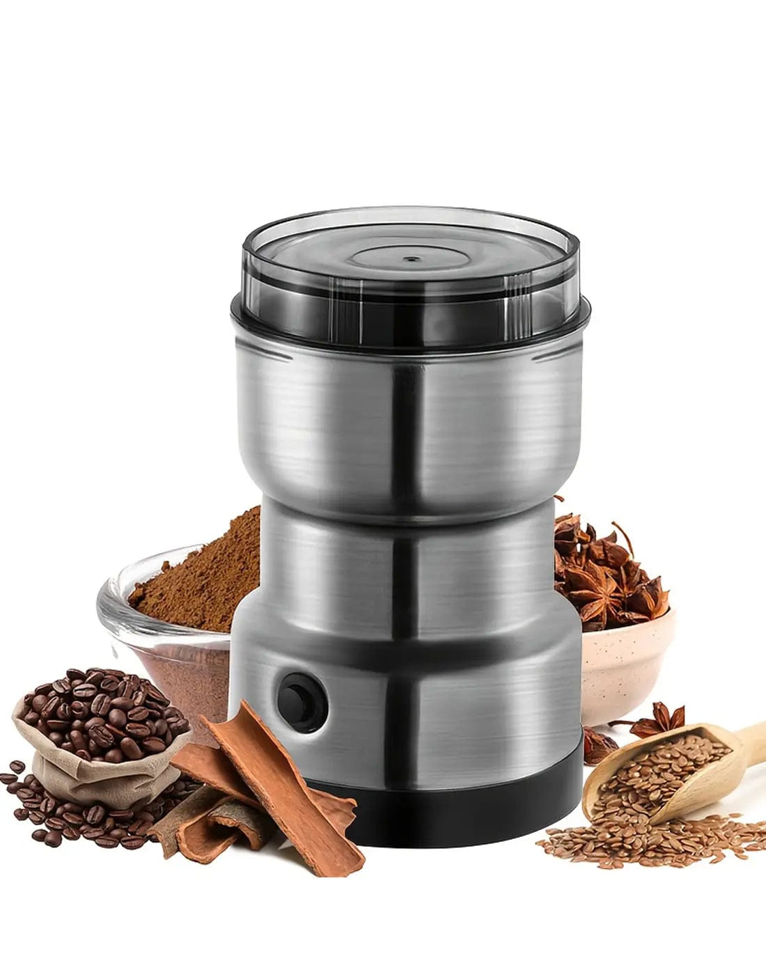 Electric Stainless Steel Coffee & Masala Grinder Machine