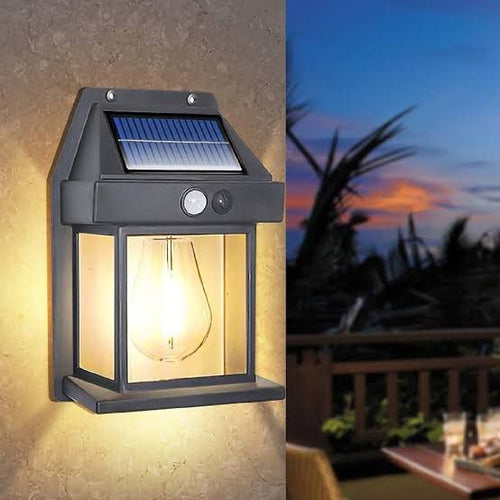 Sensor Solar Waterproof Wall Lamp