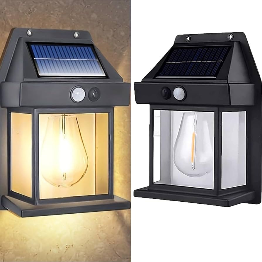 Sensor Solar Waterproof Wall Lamp