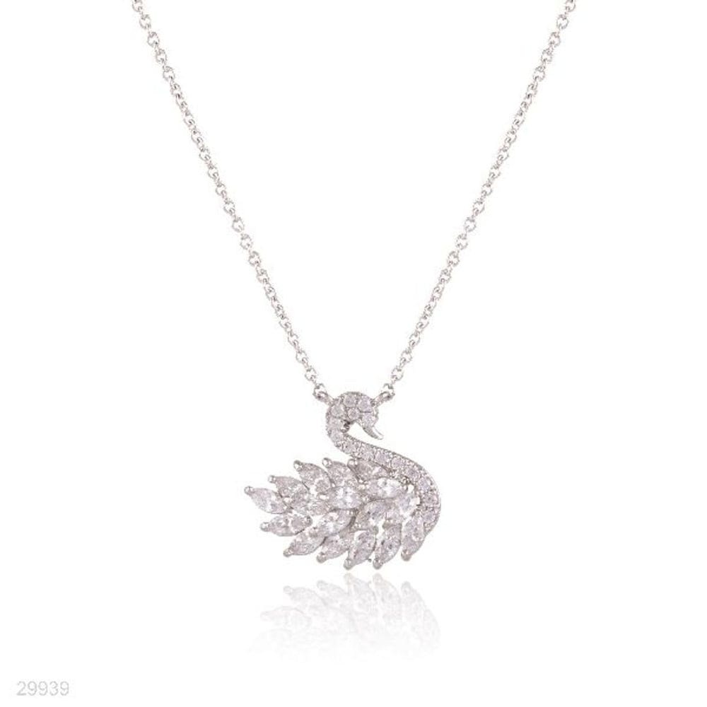 Tulip Bracelet With Swan Necklace