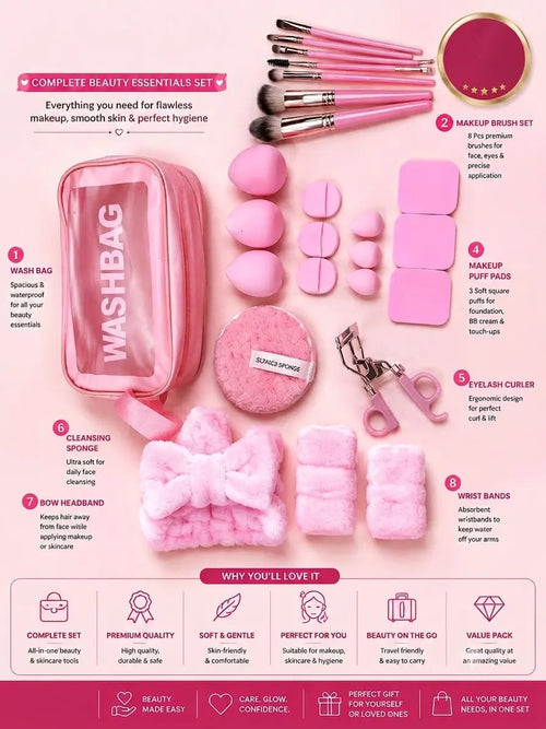 Multipurpose Travel Beauty Kit